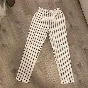 Forever 21 striped jeans